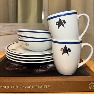 Star Trek Plates, Bowls and Cups